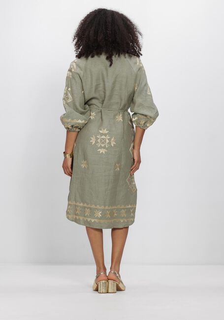 Gr&uuml;ne GREEK ARCHAIC KORI Midikleid S26K-2143242 - large