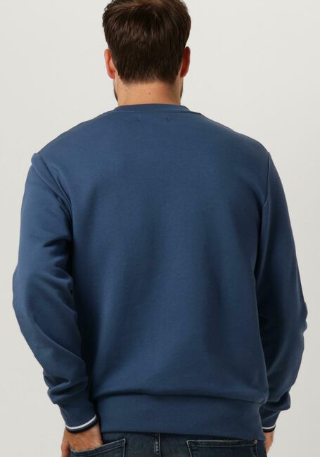 Blaue FRED PERRY Pullover CREW NECK SWEATSHIRT - large