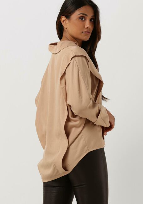 Beige SIMPLE Blusen LEONA WV-LYOCEL-22-3 - large