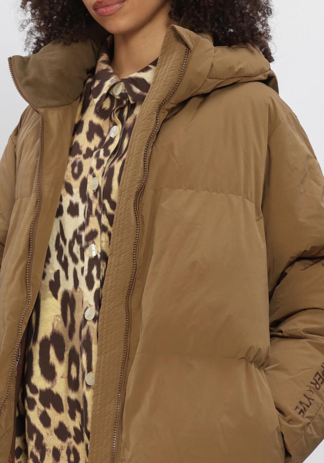 Camelfarbene HARPER & YVE Wattierte Jack JENNY-CO - large