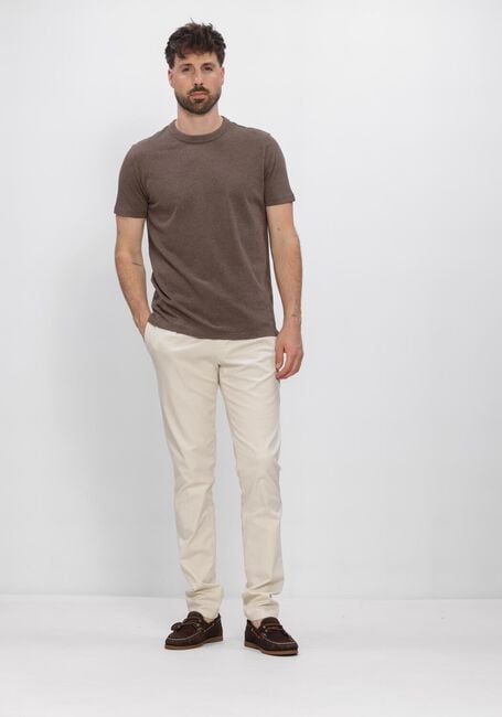 Braune PROFUOMO T-shirt T-SHIRT CREW NECK JERSEY - large