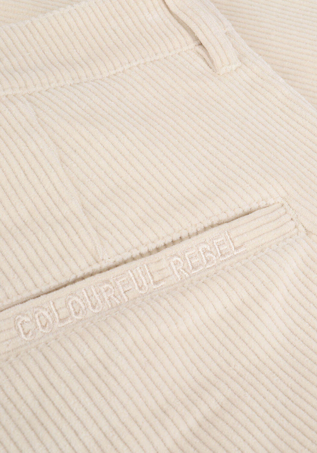 Beige COLOURFUL REBEL Kurze Hose LEVI CORDUROY CHINO SHORT - large