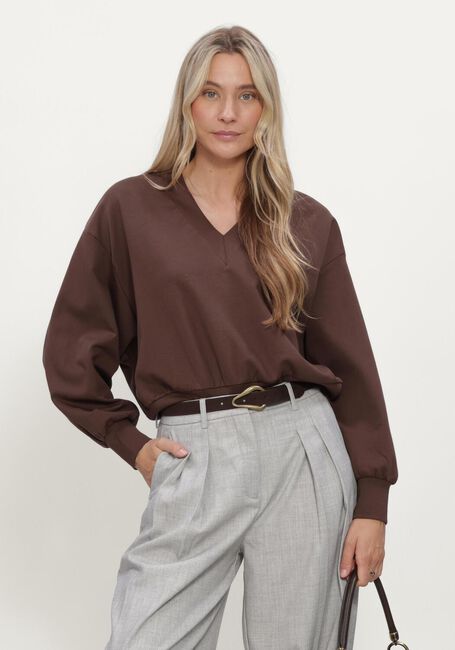 Braune AIMEE THE LABEL Pullover & Cardigans KAAPSTADW6 SWEATER - large