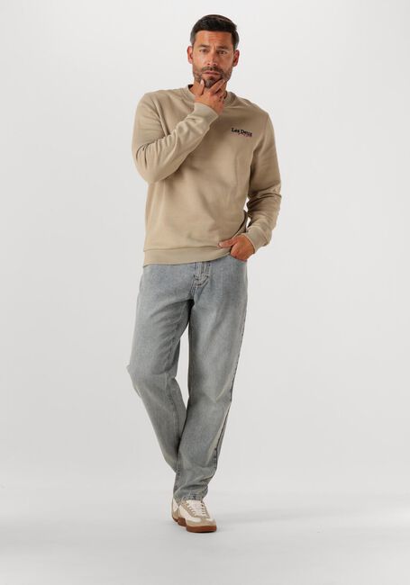 Beige LES DEUX Pullover RACING SWEATSHIRT - large