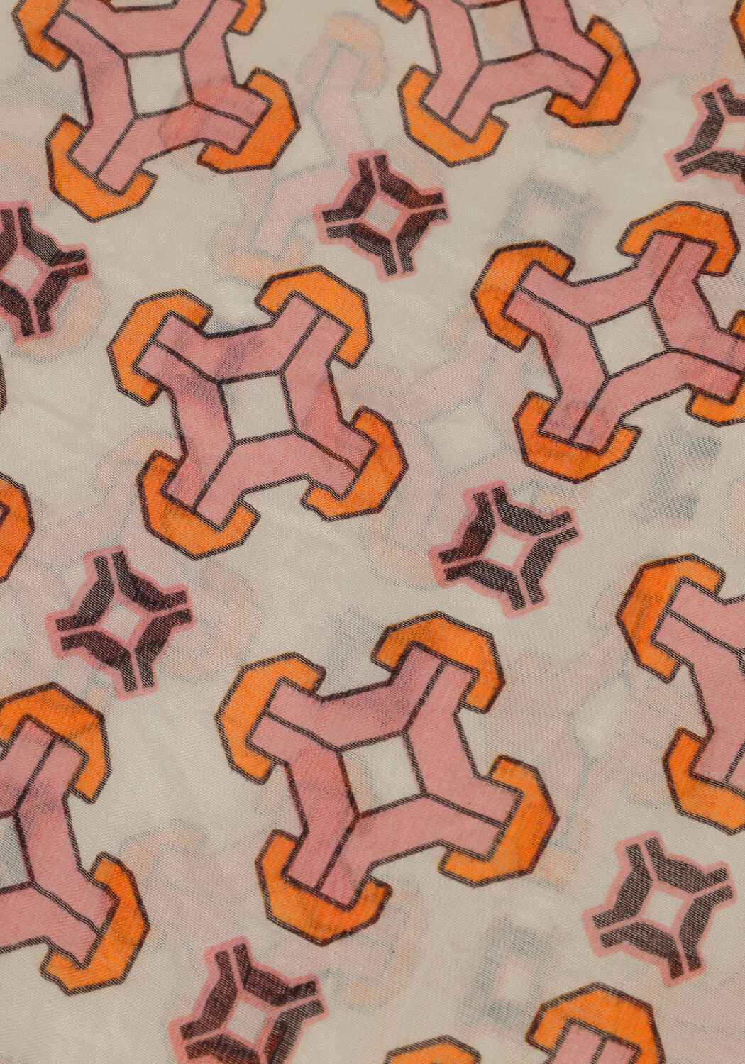 Ecru CO'COUTURE Midikleid SUNRISE CROP EGYPT DRESS - large