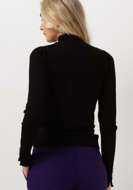Schwarze JANSEN AMSTERDAM Rollkragenpullover FN187 FINE KNIT TURTLE NECK LONG SLEEVES - large