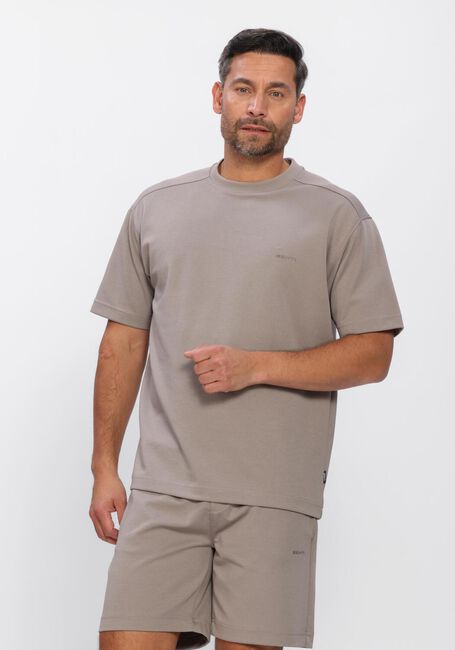 Taupe GENTI Polo-Shirt T-SHIRT SS 1227 - large
