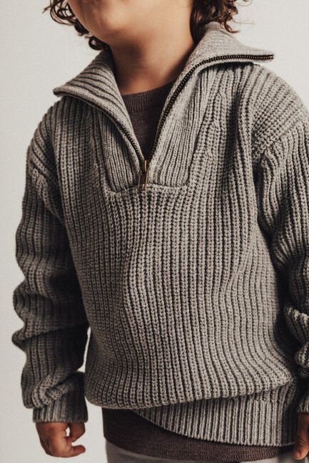 Graue BAJE STUDIO Pullover LENNOX - large