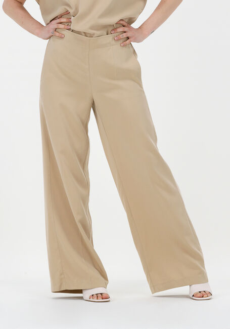 Braune SUMMUM Weite Hose TROUSERS TENCEL - large