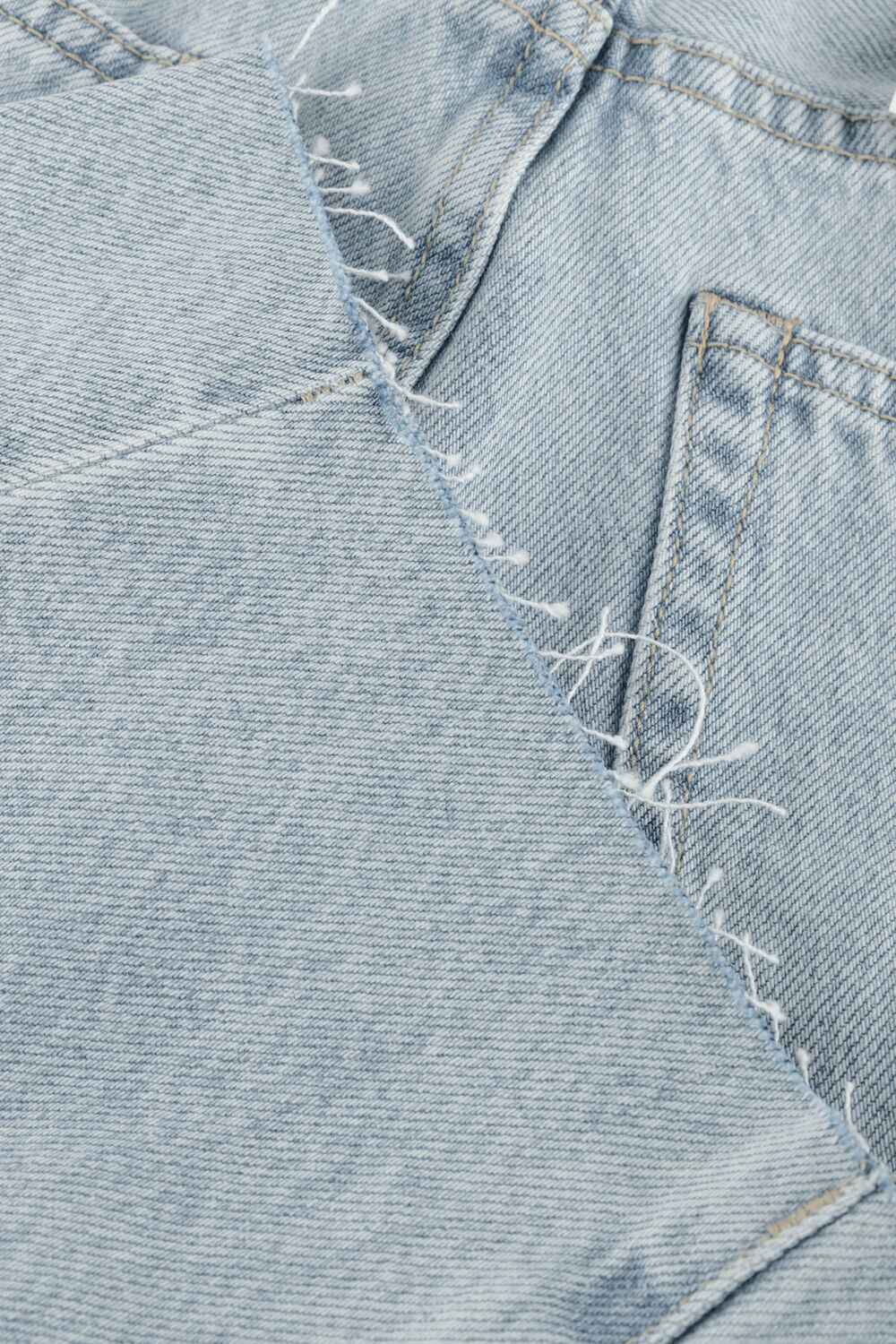 Hellblau CATWALK JUNKIE Wide jeans SUPER BARREL FIT JEANS - large