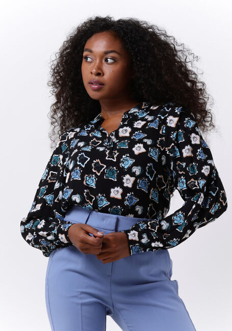 Schwarze POM AMSTERDAM Blusen BLOUSE 6939 - large