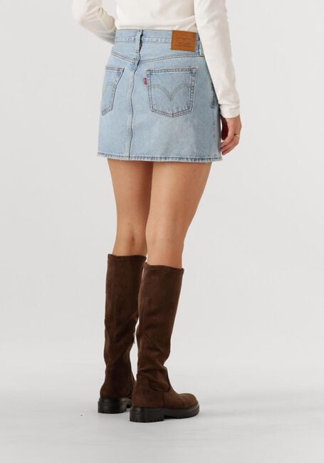 Hellblau LEVI'S Minirock ICON SKIRT FRONT AND CENTER - large