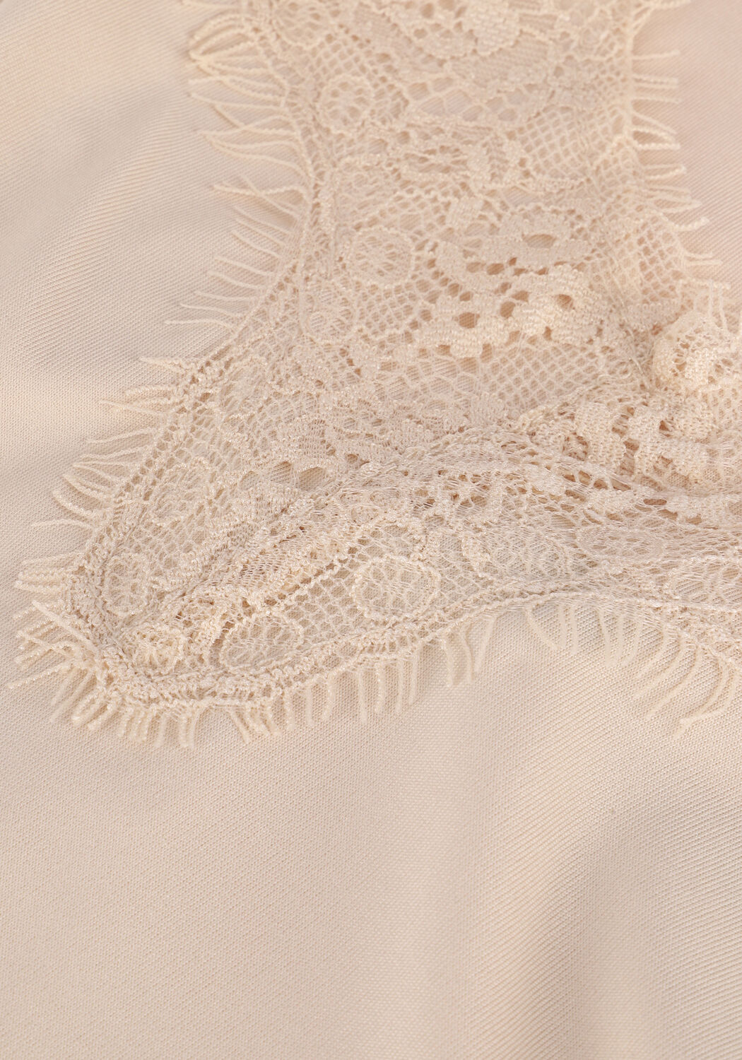 Beige CC HEART Minikleid LACE SLIPDRESS - large