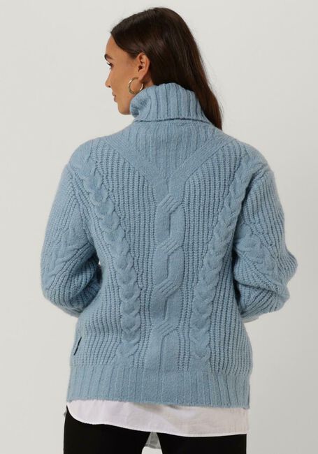 Hellblau SILVIAN HEACH Rollkragenpullover SWEATER CEZAR - large