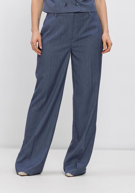 Blaue DANTE6 Hose ALAIN PINSTRIPE SMART PANTS - large
