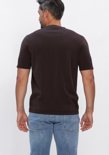 Braune PROFUOMO T-shirt T-SHIRT CREW NECK SS AERO EASE - large