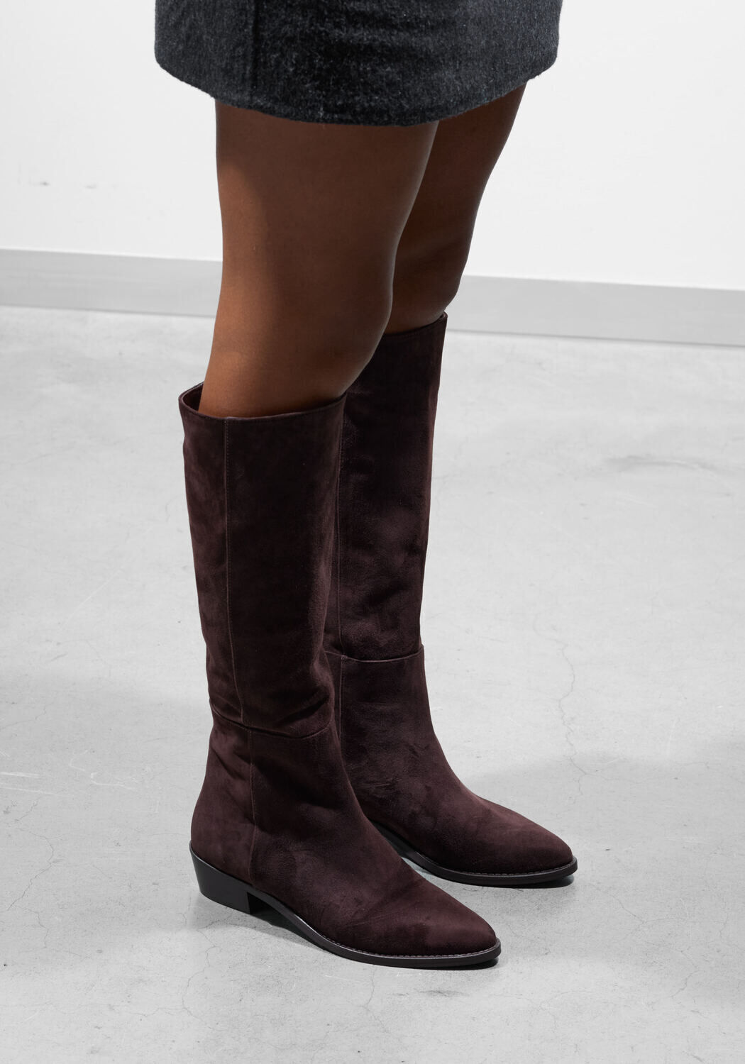 Braune LINA LOCCHI Hohe Stiefel 394492 - medium