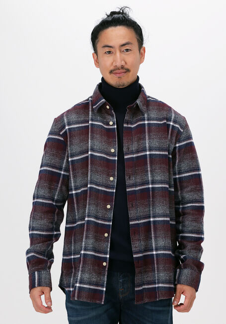 Bordeaux SELECTED HOMME Casual-Oberhemd SLHREGTRADE SHIRT LS MIX W - large