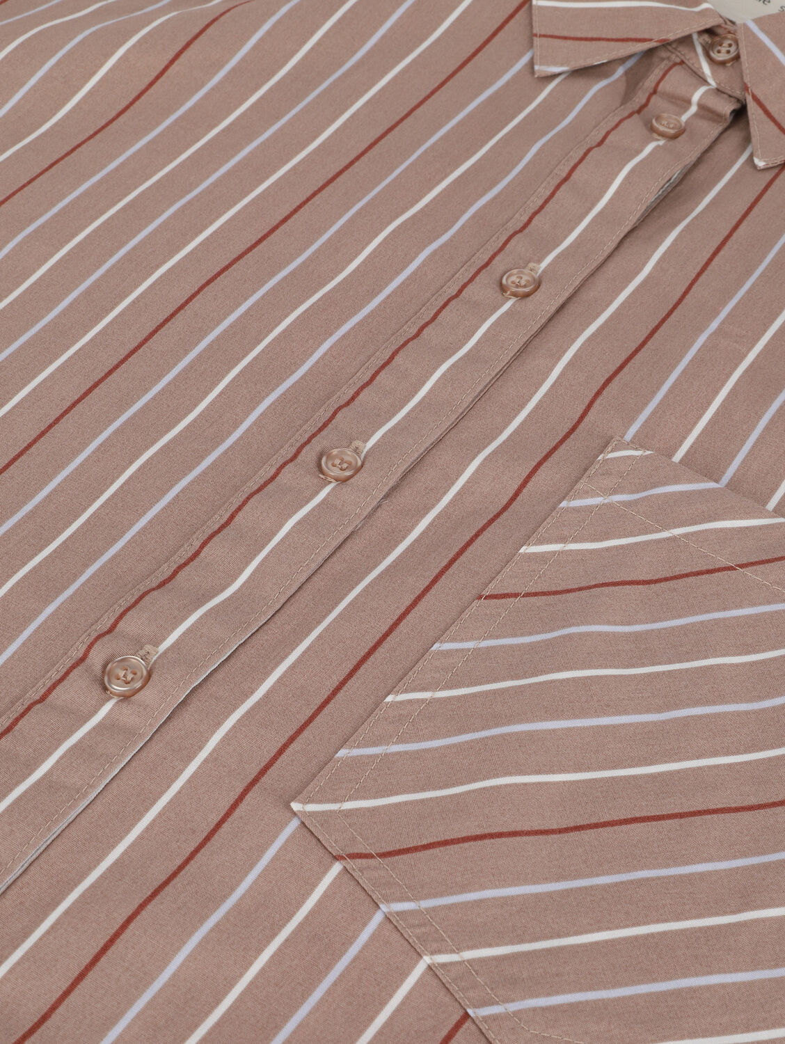 Mehrfarbige/Bunte ESM&Eacute; STUDIOS Blusen AVA OVERSIZE SHIRT - large