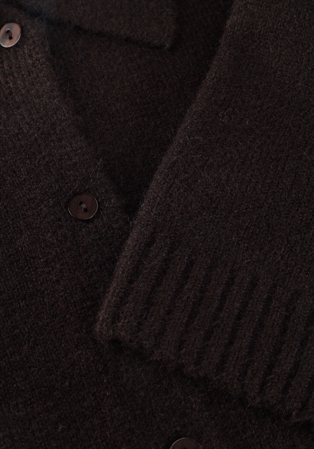 Braune NEO NOIR Blusen CUNNA KNIT BLOUSE - large