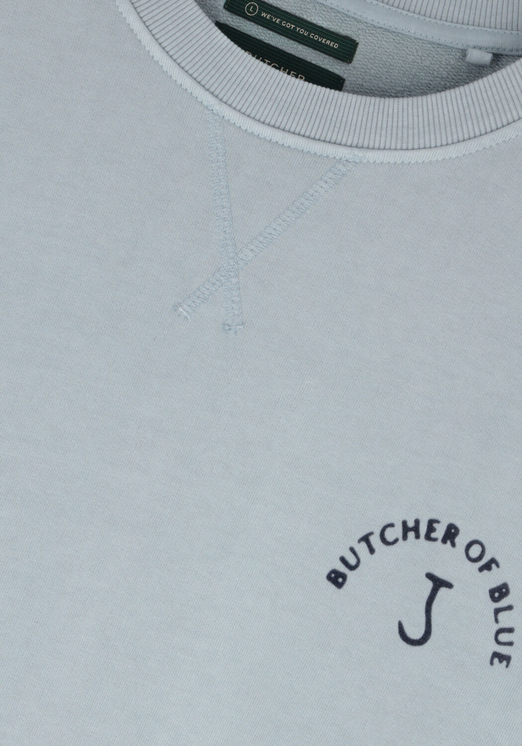 Blaue BUTCHER OF BLUE Pullover ARCH CREW - large