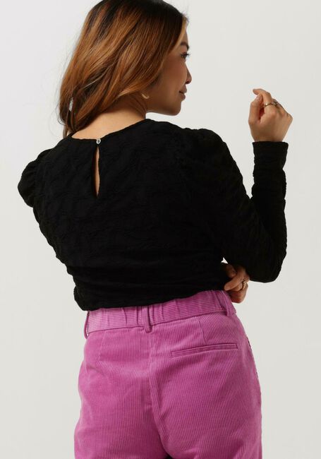 Schwarze CO'COUTURE Top DALIA DRAPE BLOUSE - large