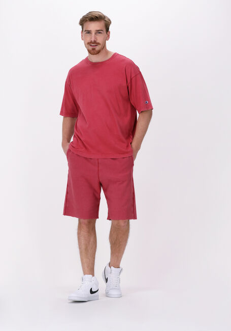 Rote CHAMPION T-shirt CREWNECK T-SHIRT 217243 - large