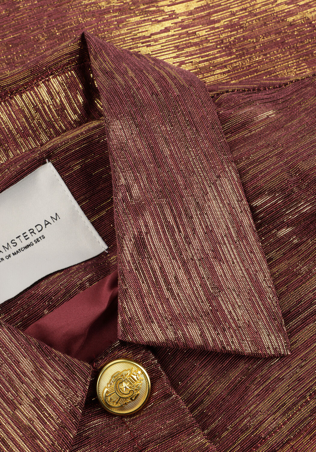 Bordeaux AMAYA AMSTERDAM Jack LO JACKET - large