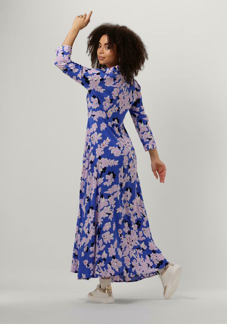 Blaue Y.A.S. Maxikleid YASSAVANNA LONG SHIRT DRESS - large