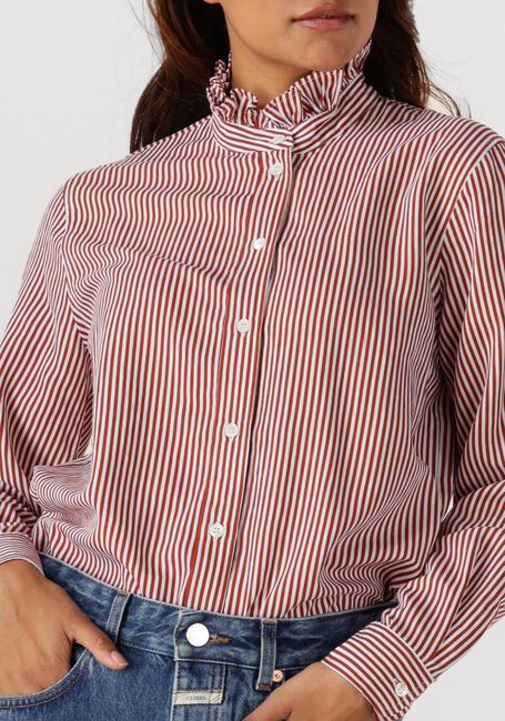 Rote VANESSA BRUNO Blusen SIDNEY CHEMISE ML - large