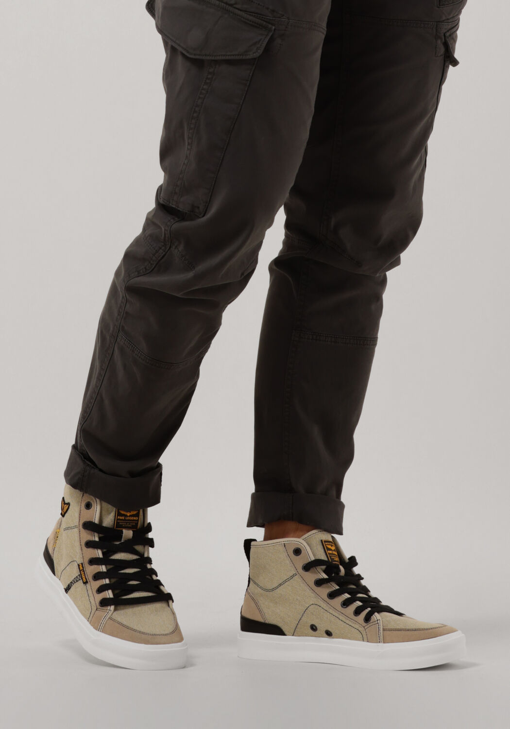 Beige PME LEGEND Sneaker High BEECHCRAFT - large