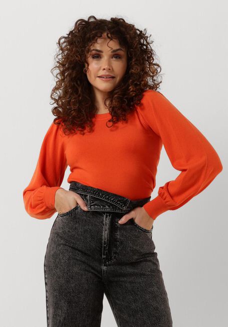 Orangene MSCH COPENHAGEN Pullover MSCHTAMANA RACHELLE PULLOVER - large