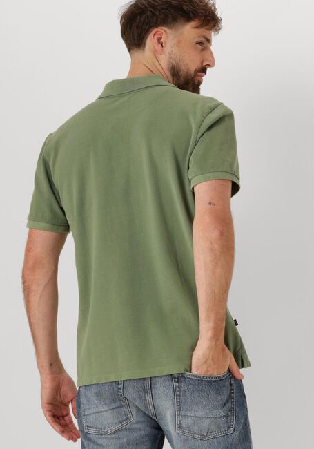 Grüne BUTCHER OF BLUE Polo-Shirt ARMY PIQUE POLO - large