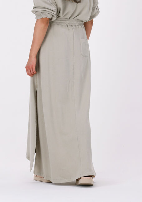 Grüne 10DAYS Maxirock MIDI SKIRT FLEECE - large