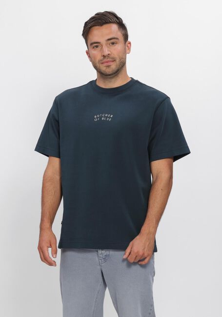 Dunkelblau BUTCHER OF BLUE T-shirt MERCER LAYER LOOSE TEE - large