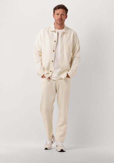 Ecru SELECTED HOMME Straight leg jeans SLH180-RELAXCROP 5422 ECRU HEMP - large