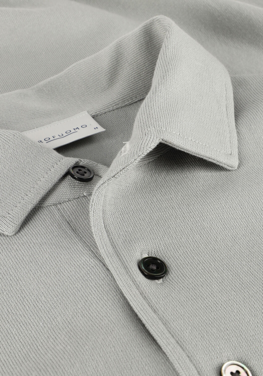 Gr&uuml;ne PROFUOMO Pullover POLO ONEPIECE LUXURY BASIC - large