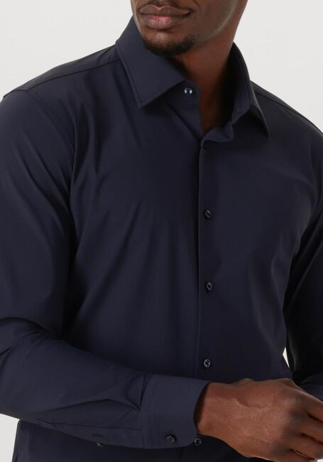 Dunkelblau BOSS BLACK Klassisches Oberhemd P-HANK-KENT-C1-222 - large