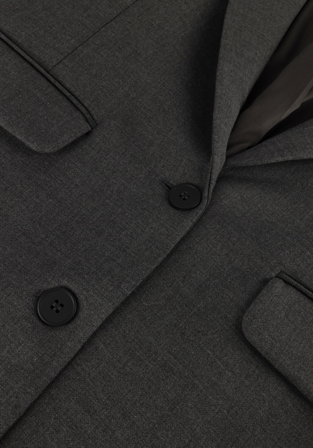 Dunkelgrau SELECTED WOMEN Blazer SLFRITA LS RELAXED BLAZER - large