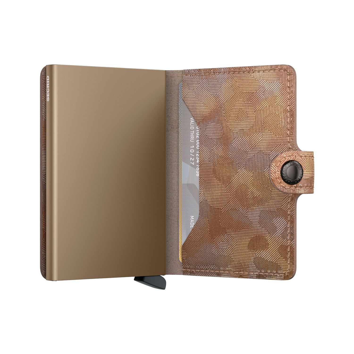 Braune SECRID Portemonnaie MINIWALLET JUNGLE - large