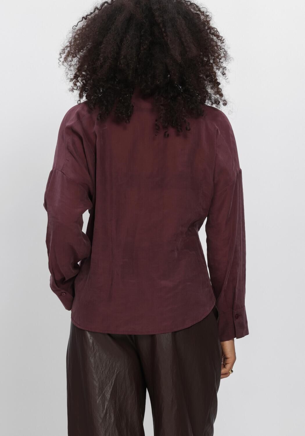 Bordeaux SUMMUM Blusen BLOUSE LYOCELL BLEND - large