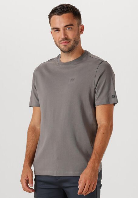 Graue CAST IRON T-shirt REGULAR FIT INTERLOCK - large