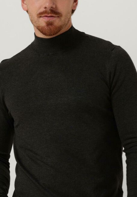 Dunkelgrau PUREWHITE Rollkragenpullover ESSENTIAL KNIT MOCKNECK LS - large