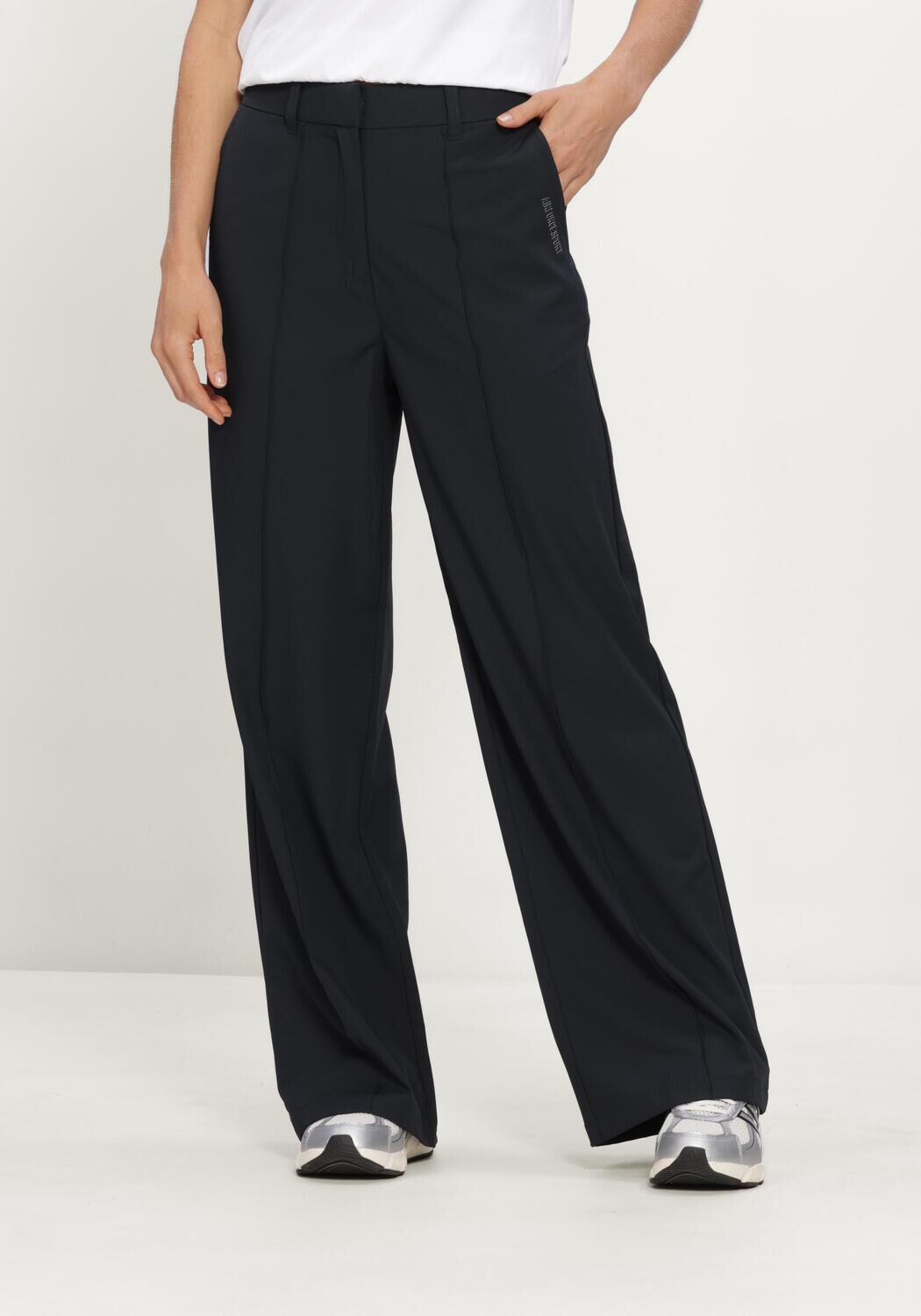Schwarze AIRFORCE Hose WIDELEG GOLFPANTS - large