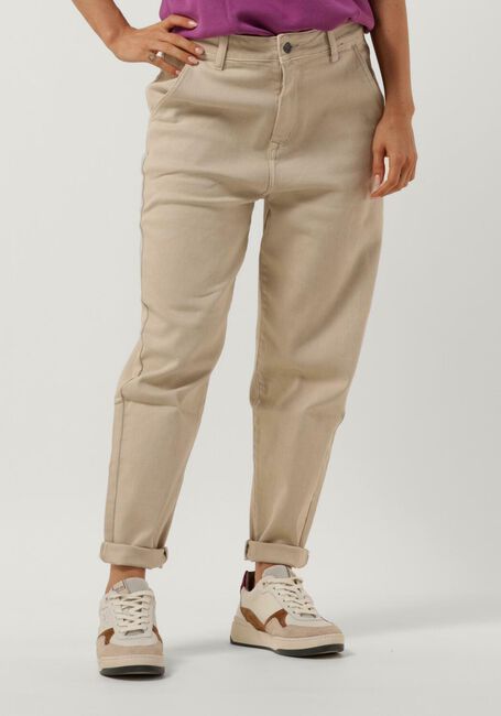 Beige CIRCLE OF TRUST Mom jeans LENNY CHINO - large