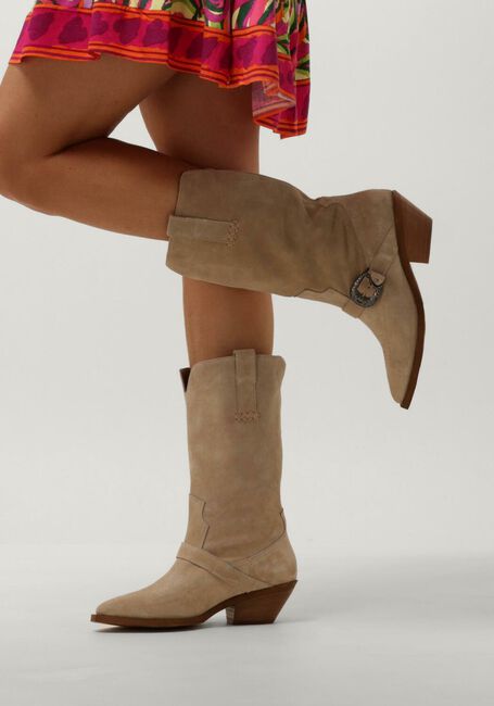 Beige NOTRE-V Cowboystiefel 08-480 - large