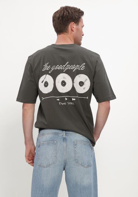 Dunkelgr&uuml;n THE GOODPEOPLE T-shirt TUUR - large
