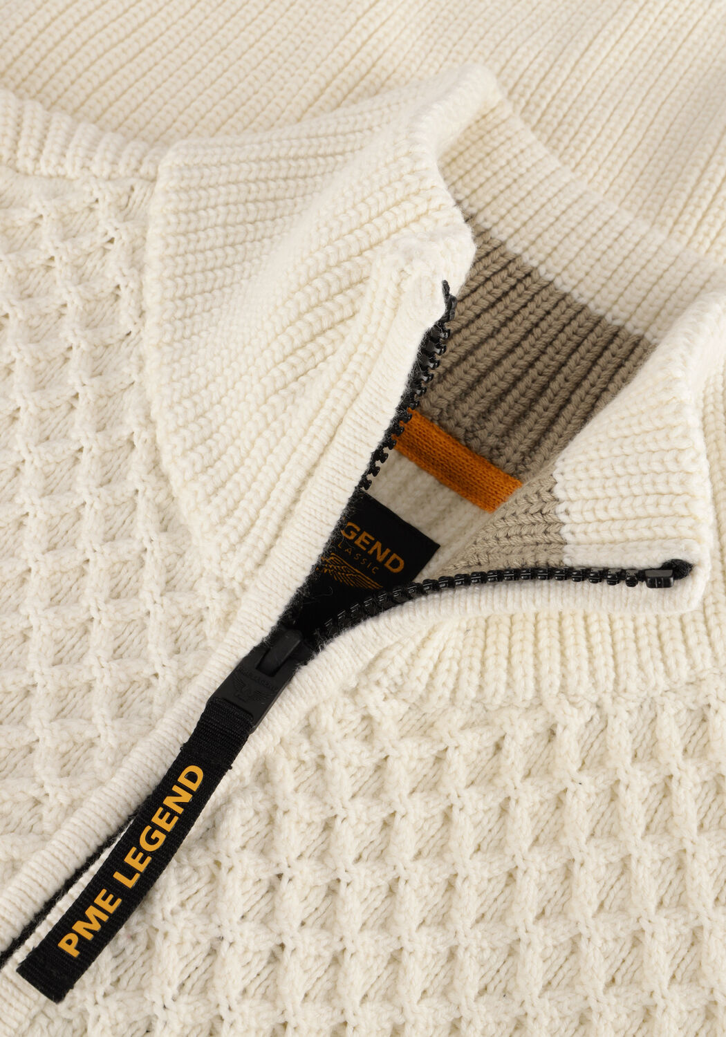 Wei&szlig;e PME LEGEND Pullover COTTON MIX - large