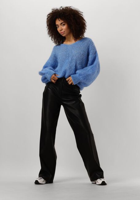 Blaue AMERICAN DREAMS Pullover MILANA LS MOHAIR KNIT - large
