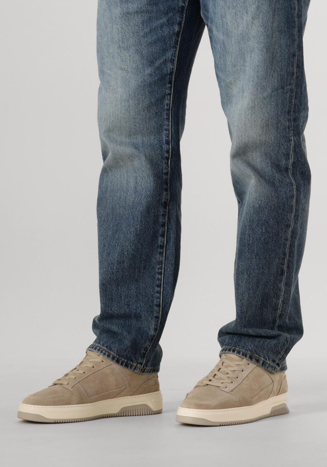 Beige NUBIKK Sneaker Low BASKET COURT FUR - large